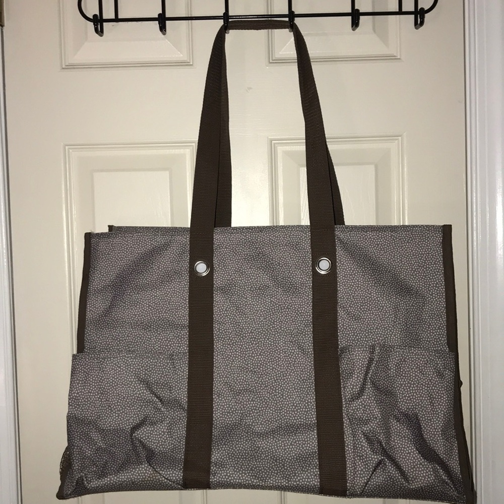 Thirty-One Zip Top Organizing Utility Tote